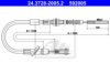 ATE 24.3728-2005.2 Clutch Cable